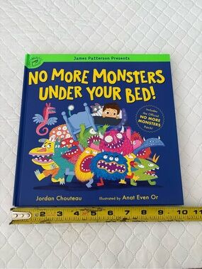 No More Monsters Under Your Bed! Children's Picture Hardcover Book